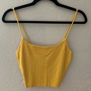 Yellow tank